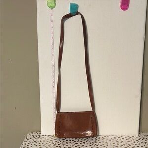 Kenneth Cole Brown Leather Shoulder Bag